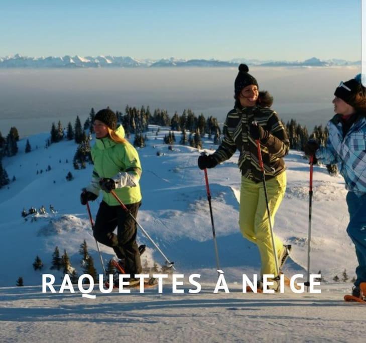 Вілла Gite Jura Mina Chalet Au Milieu De La Nature Ney Екстер'єр фото