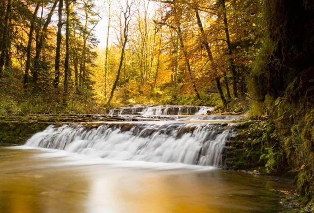 Вілла Gite Jura Mina Chalet Au Milieu De La Nature Ney Екстер'єр фото