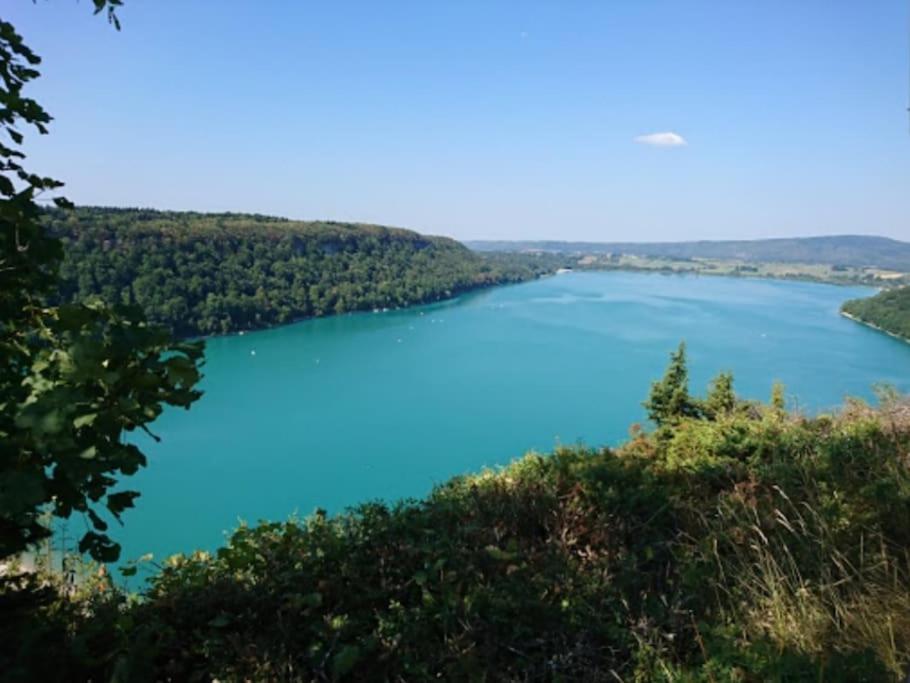Вілла Gite Jura Mina Chalet Au Milieu De La Nature Ney Екстер'єр фото