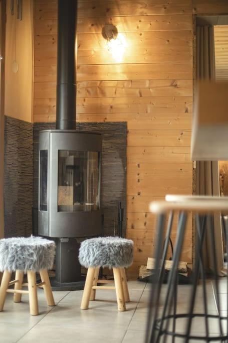 Вілла Gite Jura Mina Chalet Au Milieu De La Nature Ney Екстер'єр фото